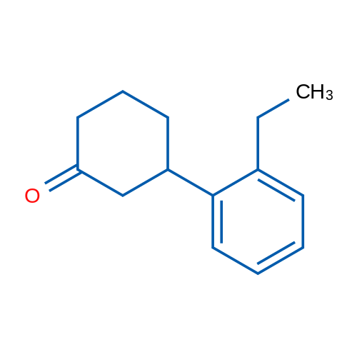 3-(2-Ethylphenyl)cyclohexanone 1g