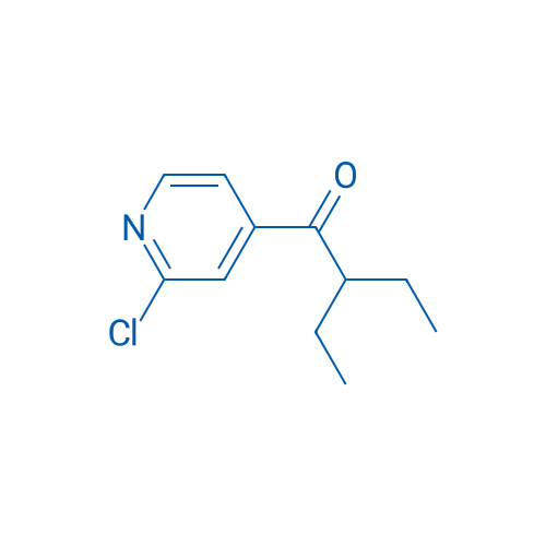 2-Chloro-4-pyridyl 1-ethylpropyl ketone 1g