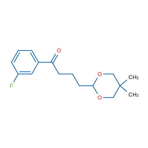 4-(5,5-Dimethyl-1,3-dioxan-2-yl)-3'-fluorobutyrophenone 1g