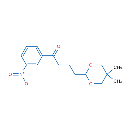 4-(5,5-Dimethyl-1,3-dioxan-2-yl)-3'-nitrobutyrophenone 1g