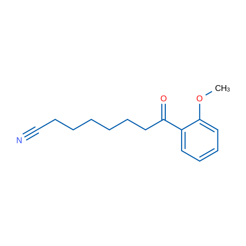 8-(2-Methoxyphenyl)-8-oxooctanenitrile 5g