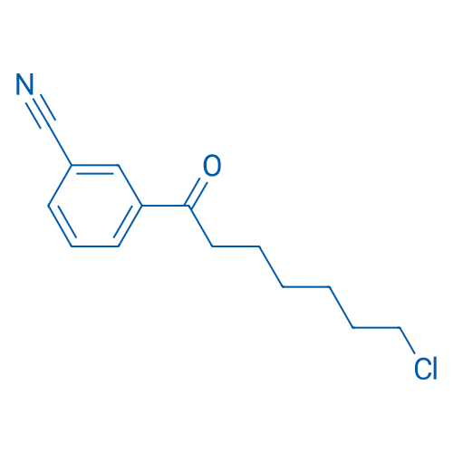 7-Chloro-1-(3-cyanophenyl)-1-oxoheptane 1g