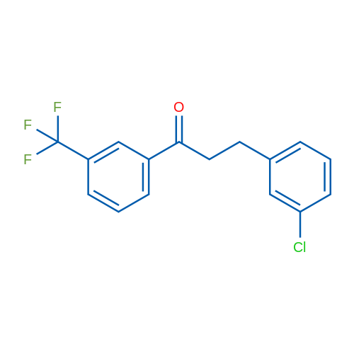 3-(3-Chlorophenyl)-3'-trifluoromethylpropiophenone 1g