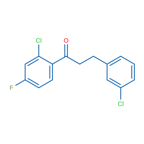 2'-chloro-3-(3-chlorophenyl)-4'-fluoropropiophenone 1g