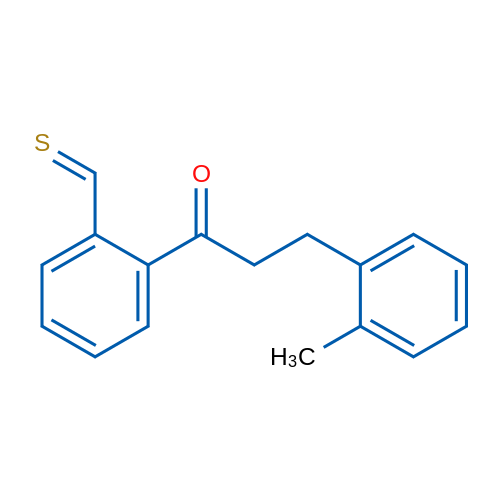 3-(2-Methylphenyl)-2'-thiomethylpropiophenone 1g