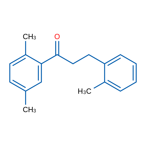 2',5'-Dimethyl-3-(2-methylphenyl)propiophenone 1g