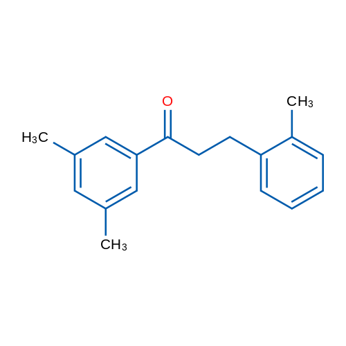 3',5'-Dimethyl-3-(2-methylphenyl)propiophenone 1g