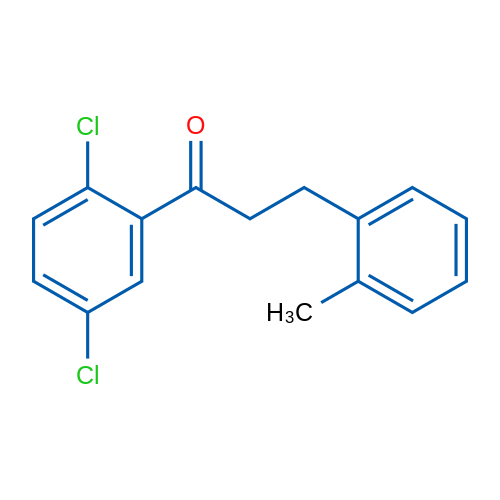 2',5'-Dichloro-3-(2-methylphenyl)propiophenone 1g