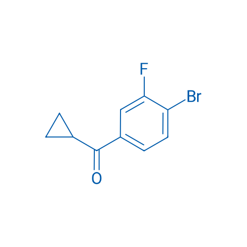 4-Bromo-3-fluorophenyl cyclopropyl ketone 1g