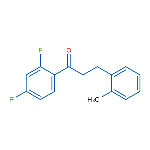 2',4'-Difluoro-3-(2-methylphenyl)propiophenone 1g