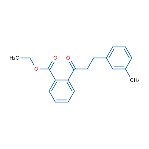 2'-Carboethoxy-3-(3-methylphenyl)propiophenone 1g