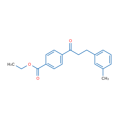 4'-Carboethoxy-3-(3-methylphenyl)propiophenone 1g