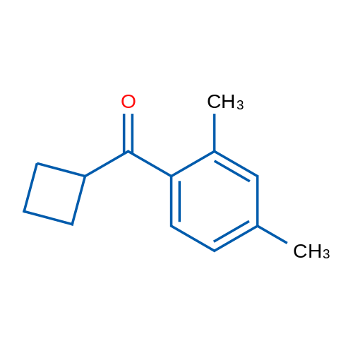 Cyclobutyl 2,4-dimethylphenyl ketone 1g