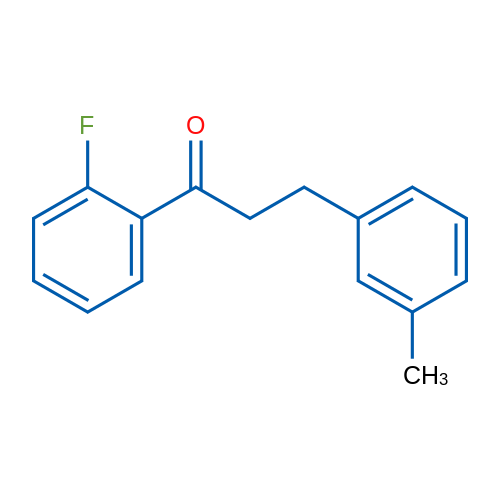 2'-Fluoro-3-(3-methylphenyl)propiophenone 1g