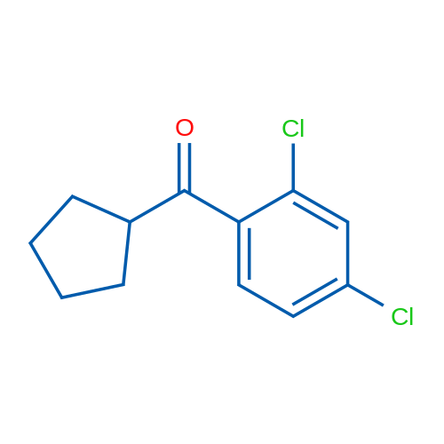 Cyclopentyl(2,4-dichlorophenyl)methanone 1g