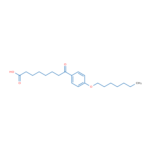 8-(4-Heptyloxyphenyl)-8-oxooctanoic acid 1g