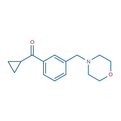 Cyclopropyl 3-(morpholinomethyl)phenyl ketone 1g