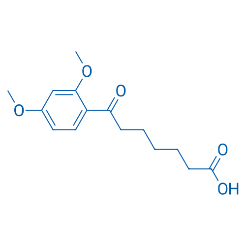 7-(2,4-Dimethoxyphenyl)-7-oxoheptanoic acid 1g