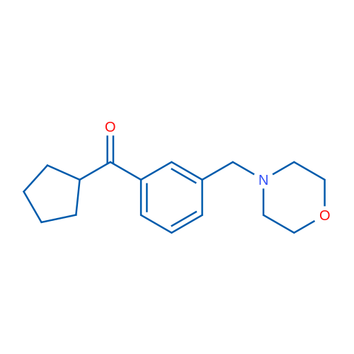 Cyclopentyl 3-(morpholinomethyl)phenyl ketone 1g