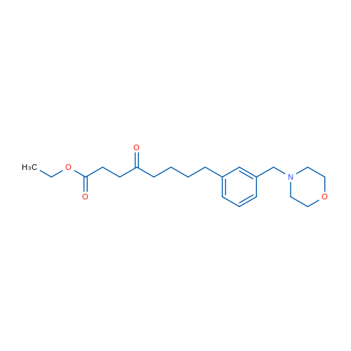 Ethyl 8-[3-(morpholinomethyl)phenyl]-4-oxooctanoate 1g