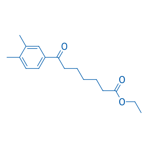 Ethyl 7-(3,4-dimethylphenyl)-7-oxoheptanoate 1g