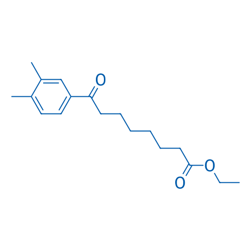 Ethyl 8-(3,4-dimethylphenyl)-8-oxooctanoate 1g