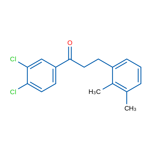 3',4'-Dichloro-3-(2,3-dimethylphenyl)propiophenone 1g