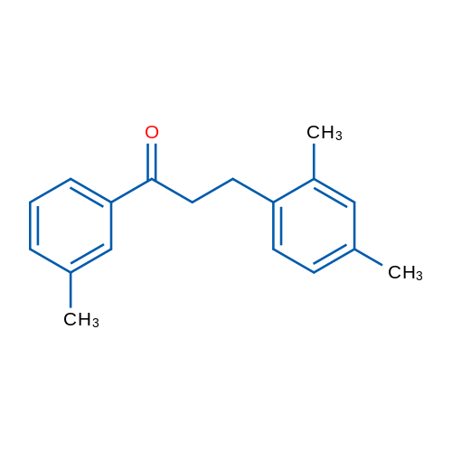 3-(2,4-Dimethylphenyl)-3'-methylpropiophenone 1g
