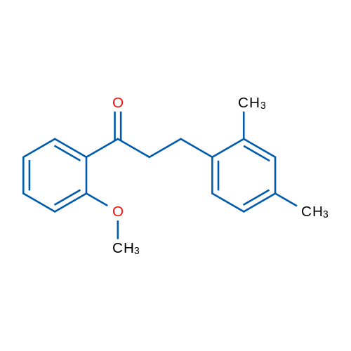 3-(2,4-Dimethylphenyl)-2'-methoxypropiophenone 1g