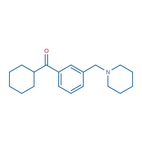 Cyclohexyl 3-(piperidinomethyl)phenyl ketone 1g