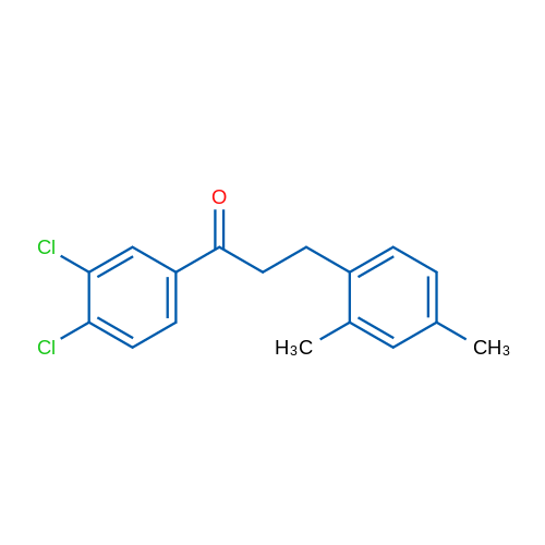 3',4'-Dichloro-3-(2,4-dimethylphenyl)propiophenone 1g