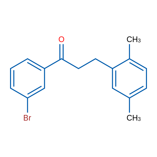 3'-Bromo-3-(2,5-dimethylphenyl)propiophenone 1g