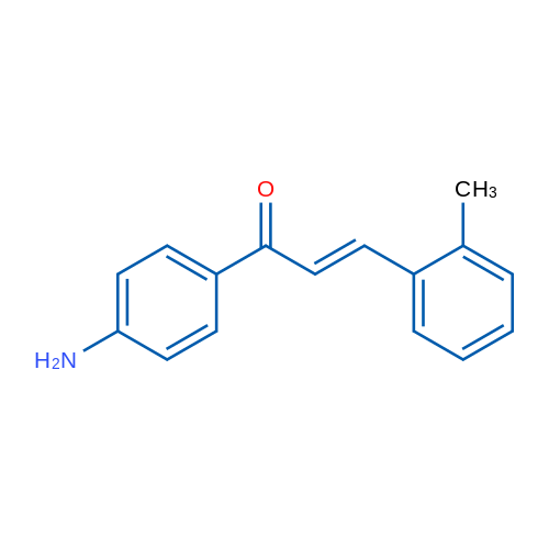 1-(4-Aminophenyl)-3-(o-tolyl)prop-2-en-1-one 1g