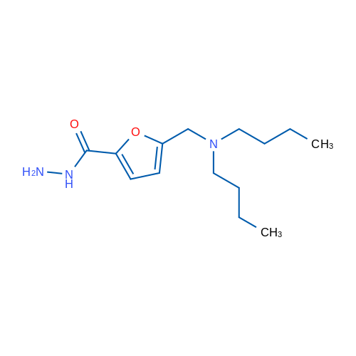 5-((Dibutylamino)methyl)furan-2-carbohydrazide 1g