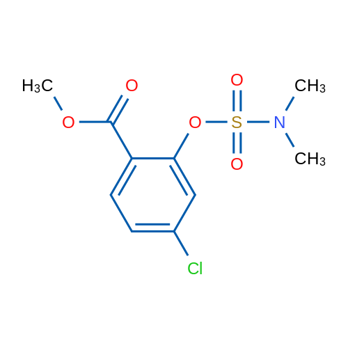 Methyl 4-chloro-2-[(dimethylsulfamoyl)oxy]benzoate 1g