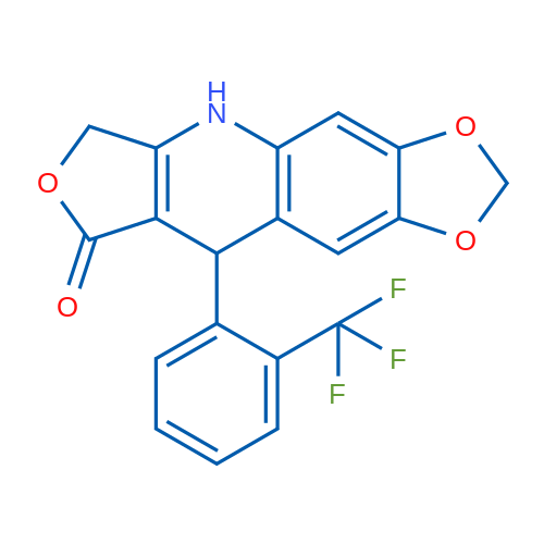 8-[2-(Trifluoromethyl)phenyl]-5,12,14-trioxa-2-azatetracyclo[7.7.0.0^{3,7}.0^{11,15}]hexadeca-1(9),3(7),10,15-tetraen-6-one 1g