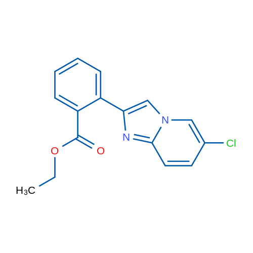 Ethyl 2-{6-chloroimidazo[1,2-a]pyridin-2-yl}benzoate 1g