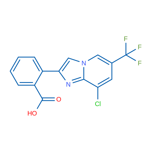2-[8-Chloro-6-(trifluoromethyl)imidazo[1,2-a]pyridin-2-yl]benzoic acid 1g