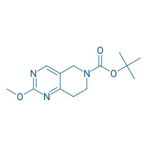 tert-Butyl 2-methoxy-7,8-dihydropyrido[4,3-d]pyrimidine-6(5H)-carboxylate 250mg