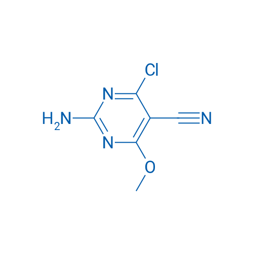 2-Amino-4-chloro-6-methoxypyrimidine-5-carbonitrile 1g