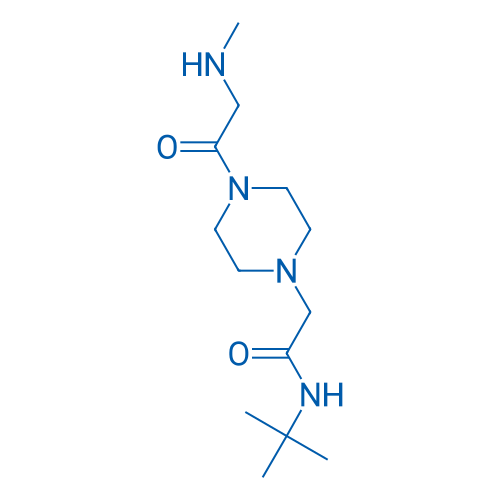 N-tert-Butyl-2-{4-[2-(methylamino)acetyl]piperazin-1-yl}acetamide 5g