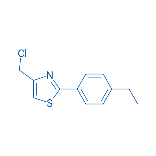 4-(Chloromethyl)-2-(4-ethylphenyl)thiazole 250mg