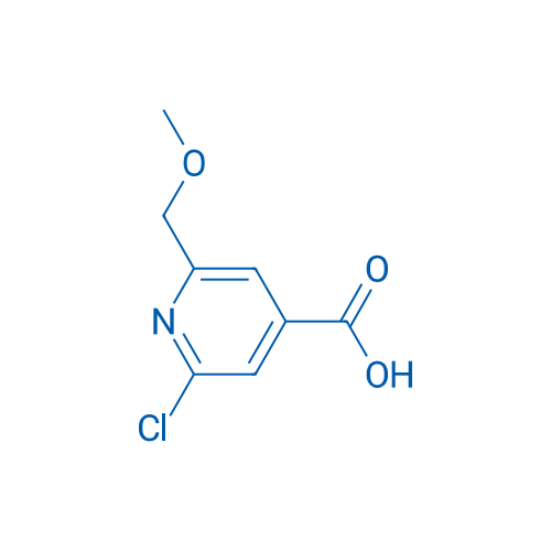 2-Chloro-6-(methoxymethyl)-4-pyridinecarboxylic acid 1g