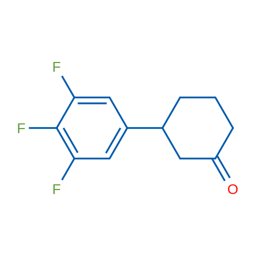 3-(3,4,5-Trifluorophenyl)cyclohexanone 1g