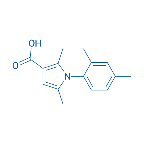 1-(2,4-Dimethylphenyl)-2,5-dimethyl-1H-pyrrole-3-carboxylic acid 5g