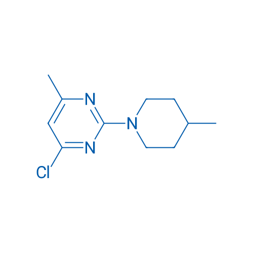 4-Chloro-6-methyl-2-(4-methylpiperidin-1-yl)pyrimidine 1g