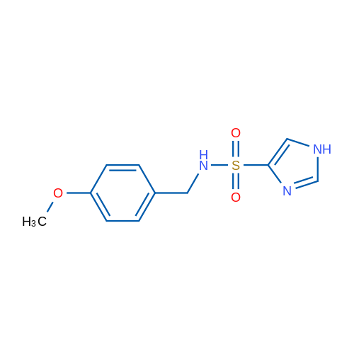N-(4-Methoxybenzyl)-1H-imidazole-4-sulfonamide 250mg