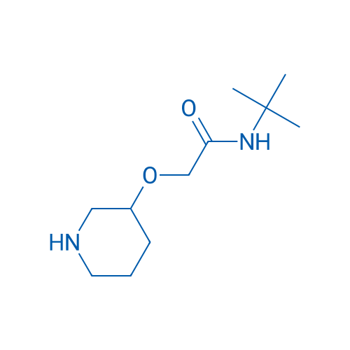 N-tert-butyl-2-(3-piperidinyloxy) acetamide 1g