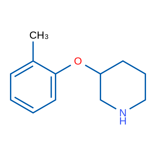 3-(o-Tolyloxy)piperidine 1g