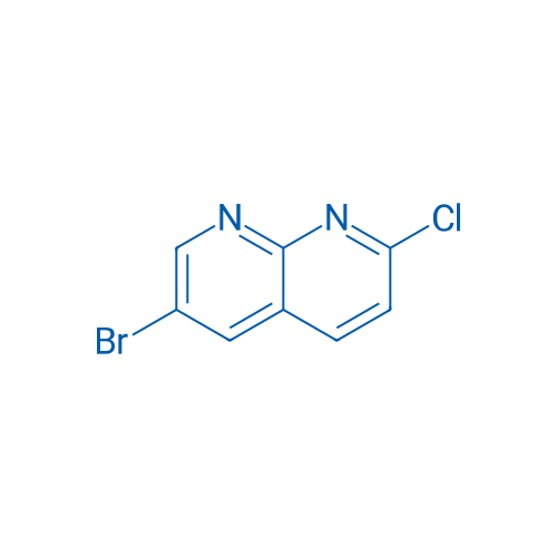 6-Bromo-2-chloro-1,8-naphthyridine 250mg